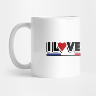 I Love France Mug